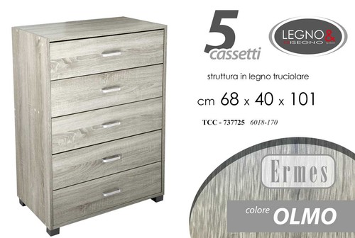 Cassettiera moderna cassetti - cassettiera,